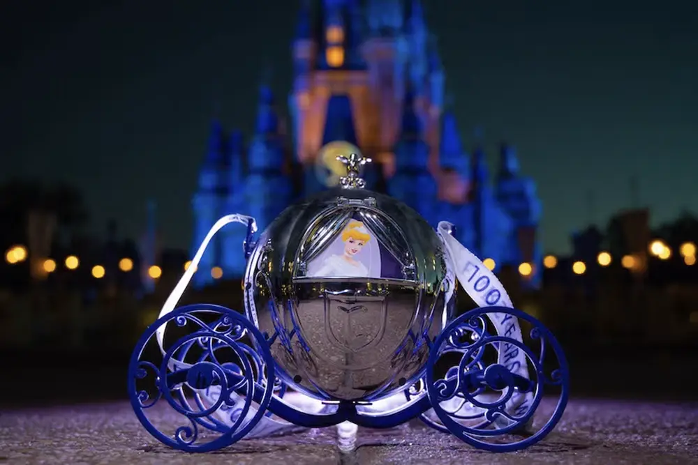 2023 Cinderella pumpkin coach popcorn bucket at Disney World