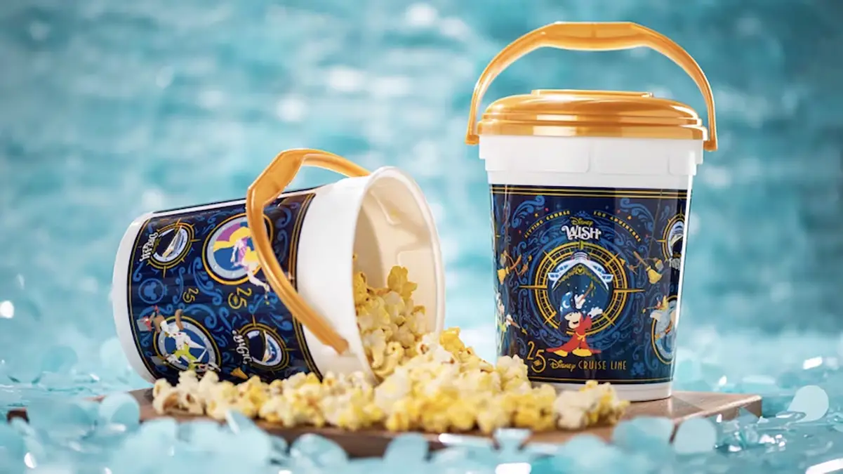 Disney Cruise Line popcorn bucket