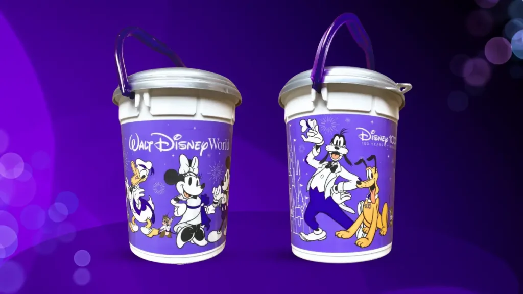 Disney100 popcorn bucket