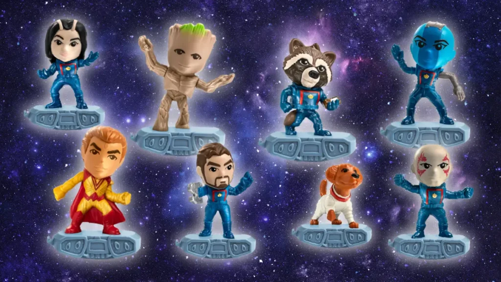 Guardians of the Galaxy Vol. 3 Happy Meal toys from 2023