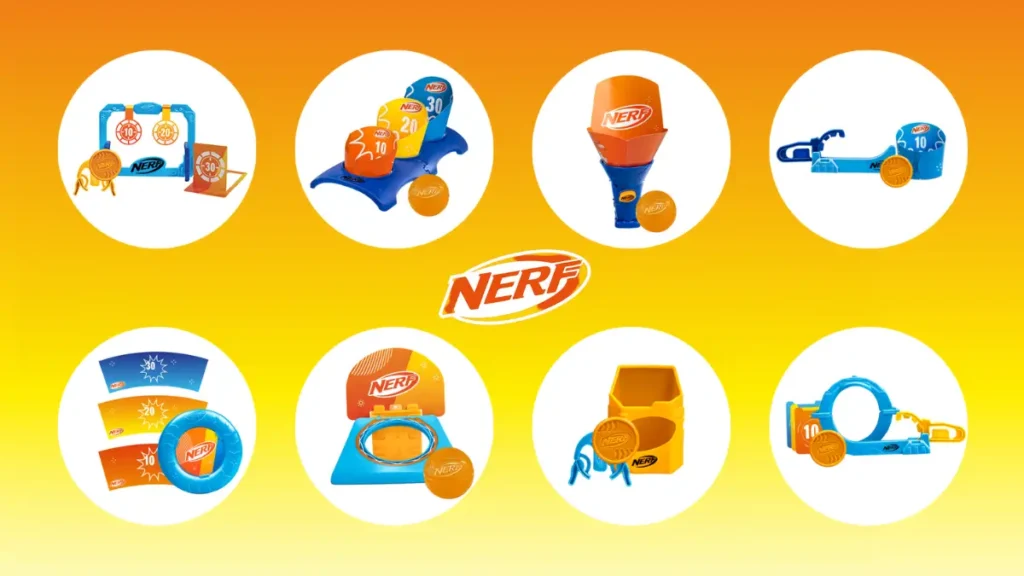 Nerf Happy Meal toys