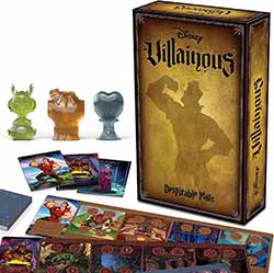 Disney Villainous: Despicable Plots Strategy Board Game with Gaston
