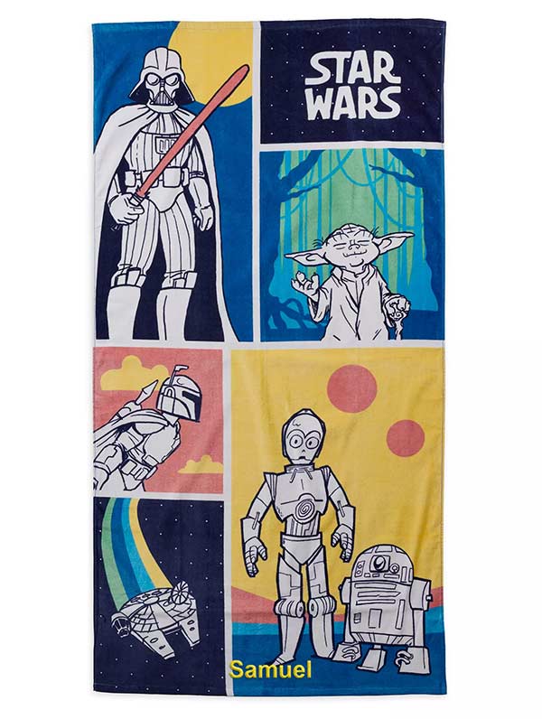Star Wars beach towel