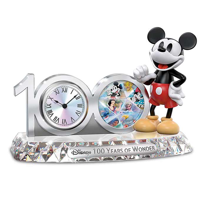Disney100 Mickey clock