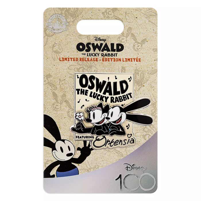 Disney Oswald with Ortensia trading pin