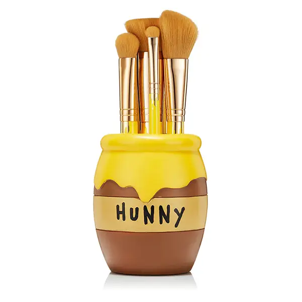 Winnie the Pooh make up brushes in hunny pot