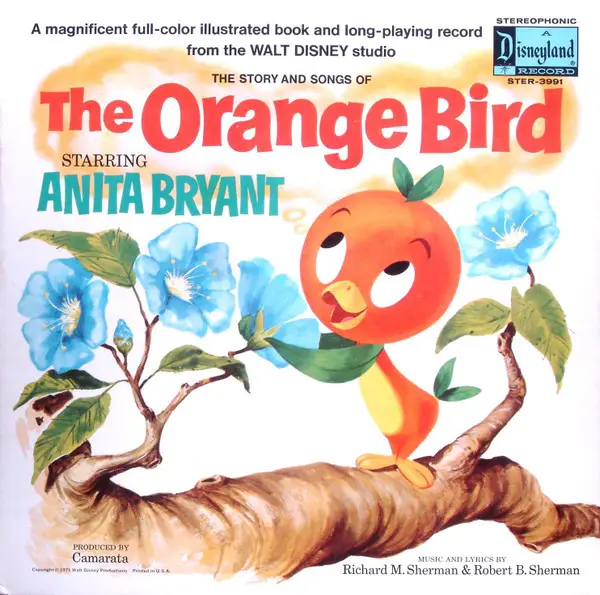 Disney's The Orange Bird Album written by The Sherman Brothers