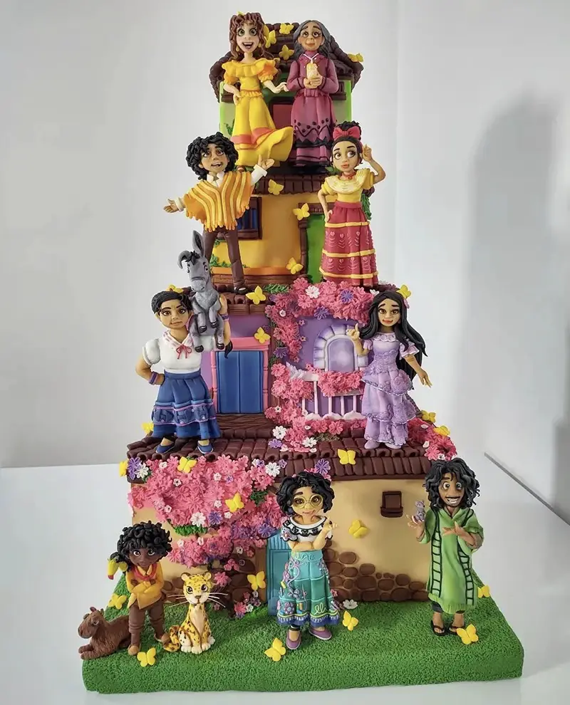 The Family Madrigal cake