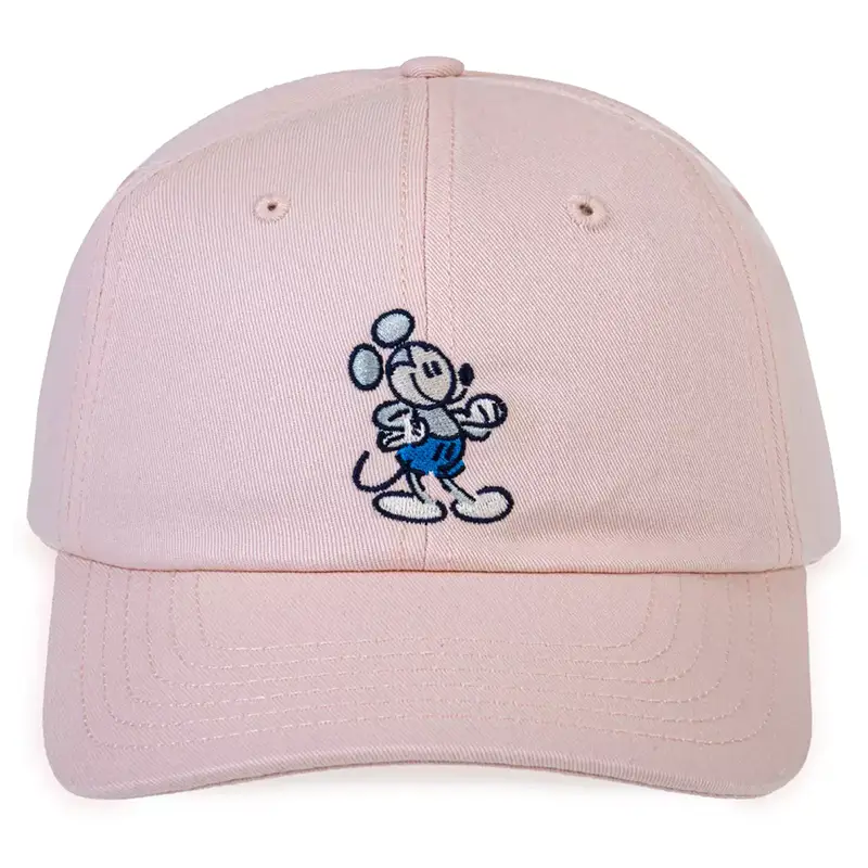 Mickey Mouse blush pink baseball cap