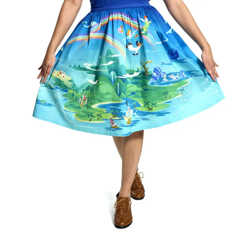 Disney Peter Pan skirt with Neverland