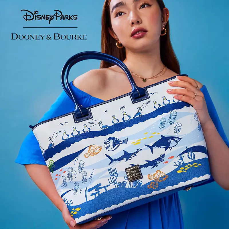Dooney & Bourke Finding Nemo handbags celebrating Finding Nemo 20th anniversary