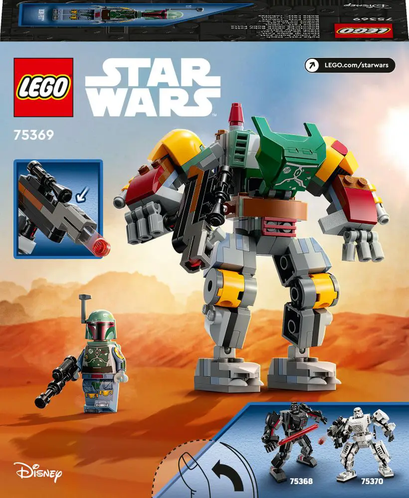Lego Star Wars mech Boba Fett