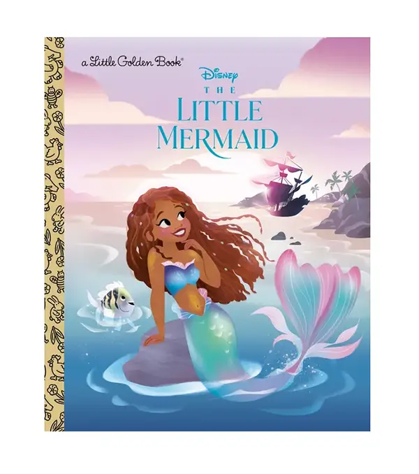 The Little Mermaid live action Little Golden Book