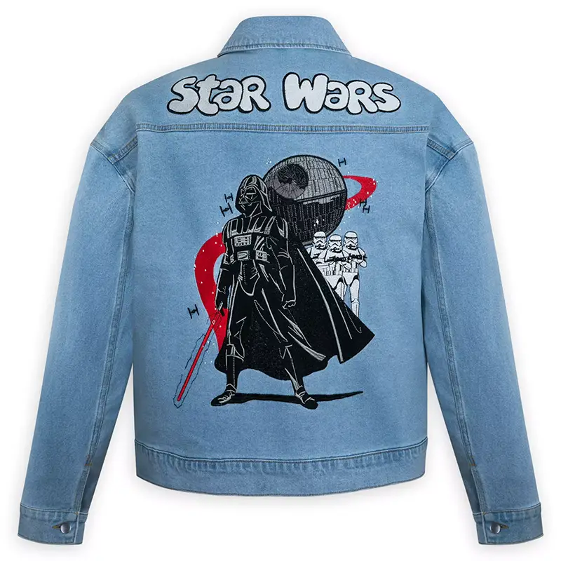 Star Wars denim jacket with Darth Vader