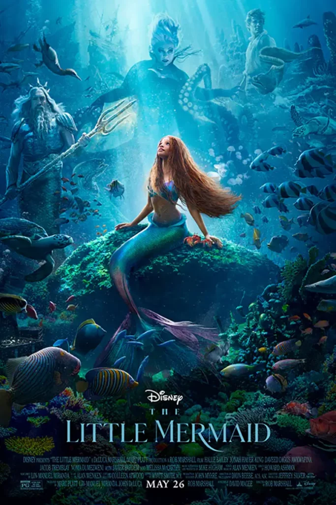 The Little Mermaid 2023 movie poster