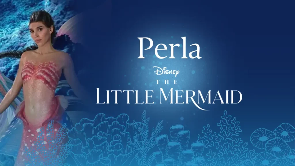 Lorena Andrea as Ariel’s sister Perla from Disney’s live action The Little Mermaid. 