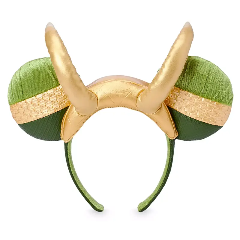 Loki Mickey ears featuring Loki's golden horns