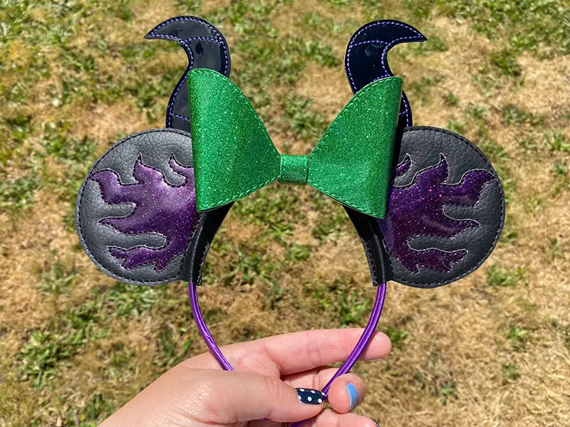 Maleficent Mickey ears