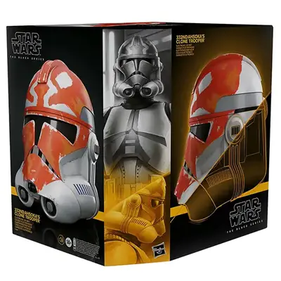Star Wars 332nd Ahsoka’s Clone Trooper Black Series helmet packaging