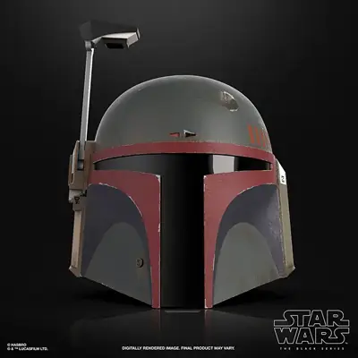 Boba Fett Re-armored Star Wars Black Series helmet