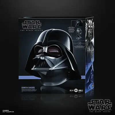 Star Wars Black Series Darth Vader (Obi-Wan Series) helmet packaging