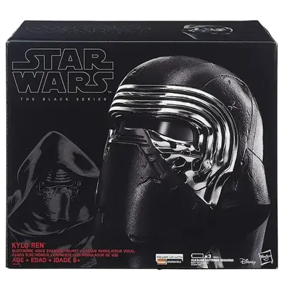 Box for Kylo Ren Star Wars Black Series helmet