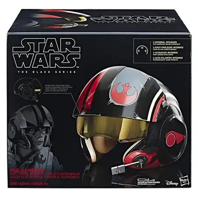 Box for Star Wars Black Series Poe Dameron helmet