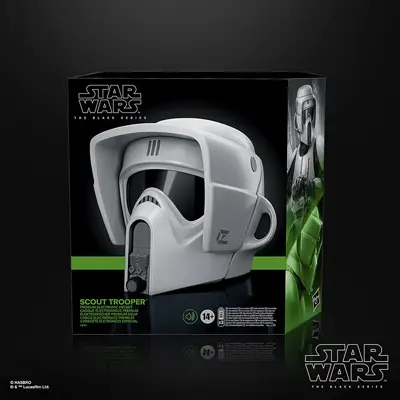 Star Wars Black Series Scout Trooper helmet box
