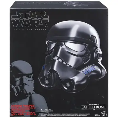 Box for Shadow Trooper Star Wars Black Series helmet