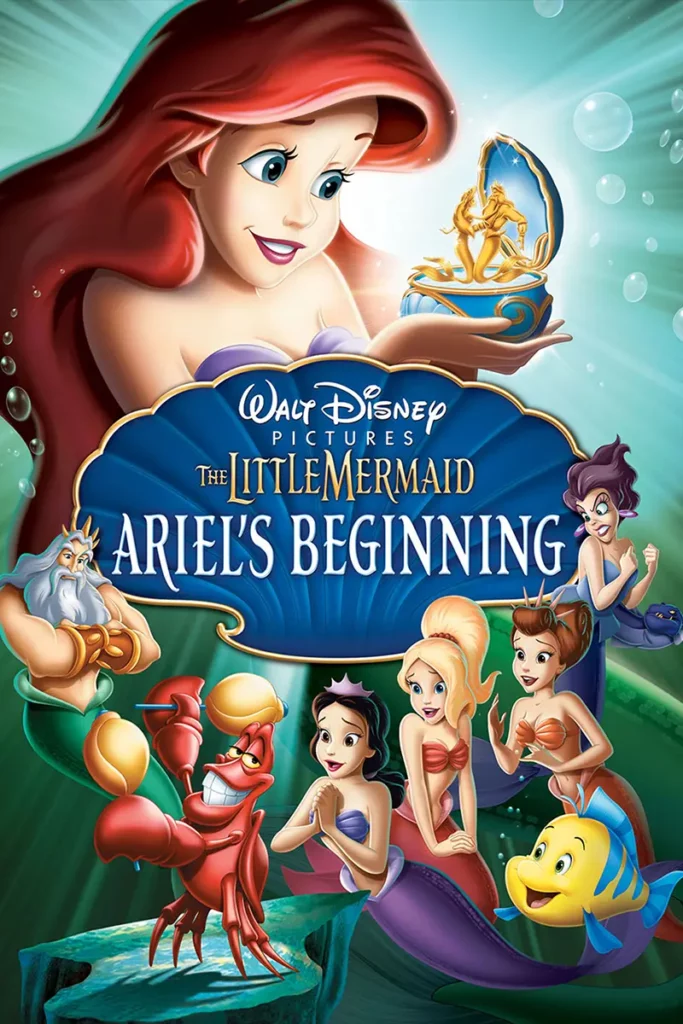 The Little Mermaid: Ariel’s Beginning movie poster. 