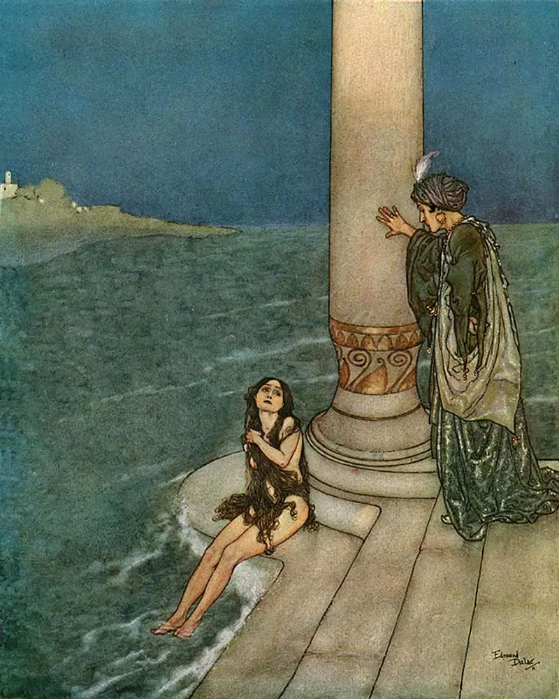 The Little Mermaid by Edmund Dulac.
