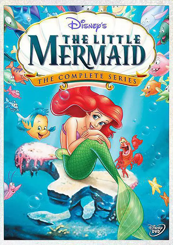 The Little Mermaid TV series DVD cover. 