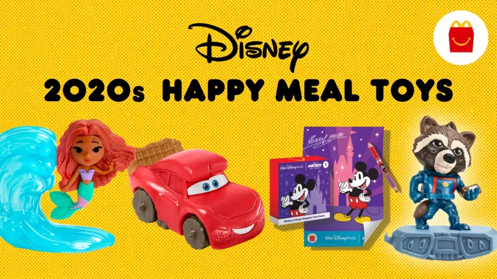 Disney Happy Meal toys from the 2020s