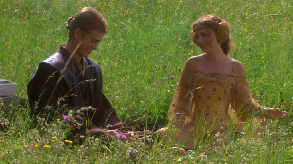 Star Wars couple Padme and Anakin