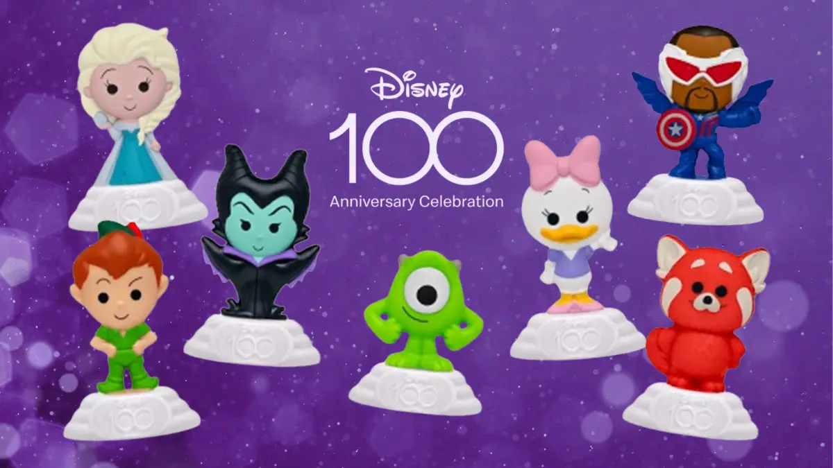 Disney100 Happy Meal Toys Available at McDonald s Pop Culture