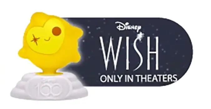 2023 Star from Wish Disney100 Happy Meal toy