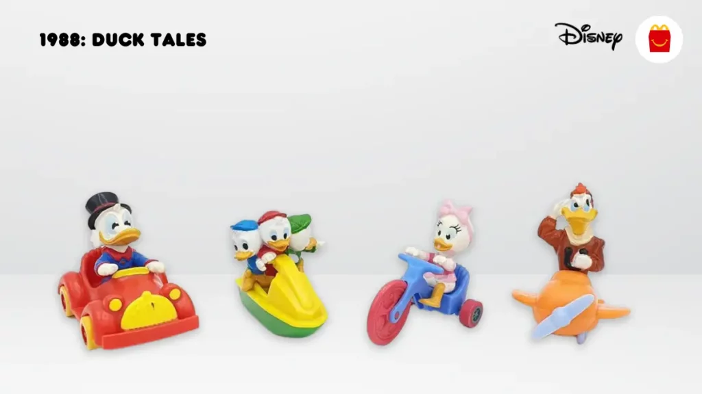 Duck Tales Happy Meal toys