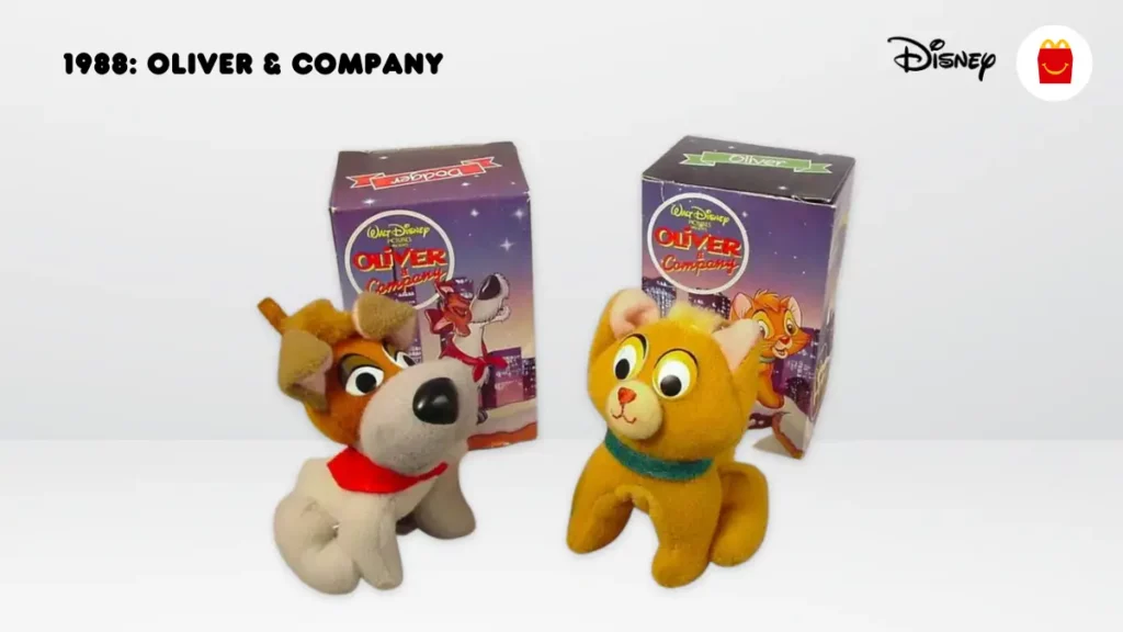 Oliver & Company Happy Meal toys