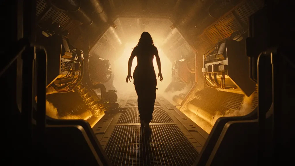 Isabela Merced as Kay in 20th Century Studios' Alien: Romulus.