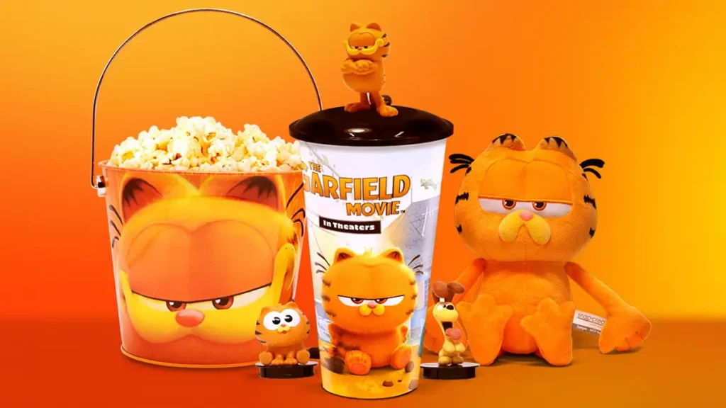 2024 Garfield popcorn bucket from AMC