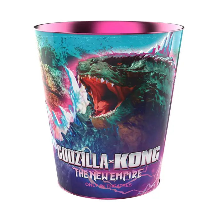 2024 Cinemark Godzilla x Kong popcorn bucket