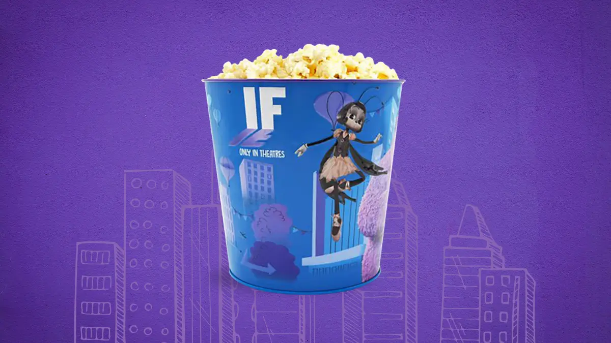 2024 Cinemark IF popcorn bucket