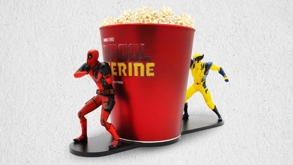 Cinemark Deadpool & Wolverine popcorn bucket