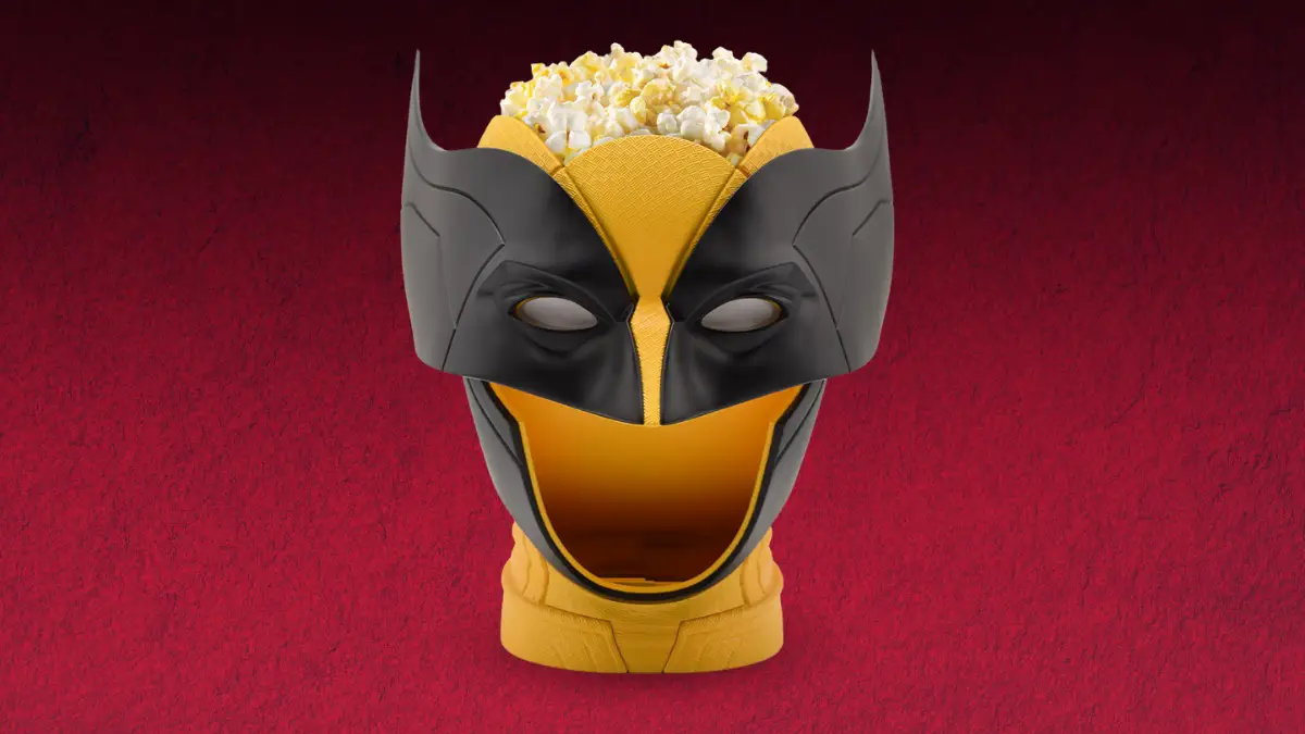 Cinemark Deadpool & Wolverine popcorn bucket