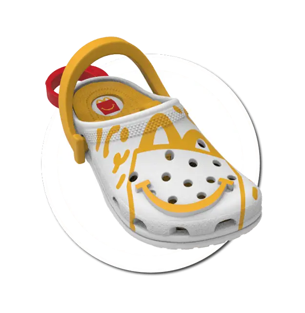 Happy Meal Scribble Crocs Toy