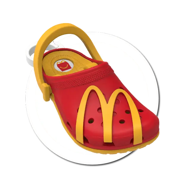 Golden Arches Crocs Toy