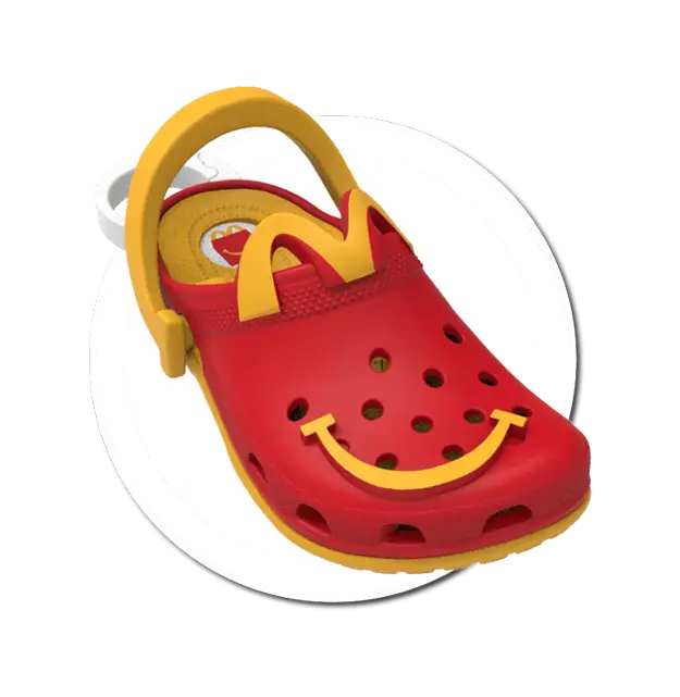 Happy Meal Box Crocs Toy