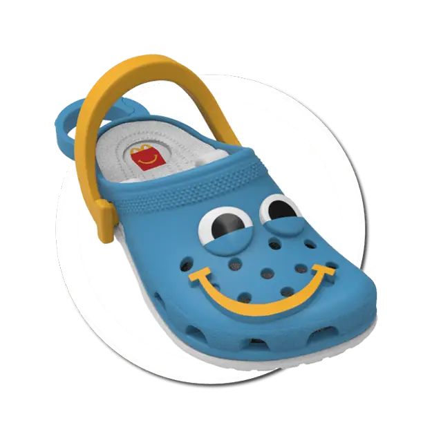 Blue Character Crocs Toy