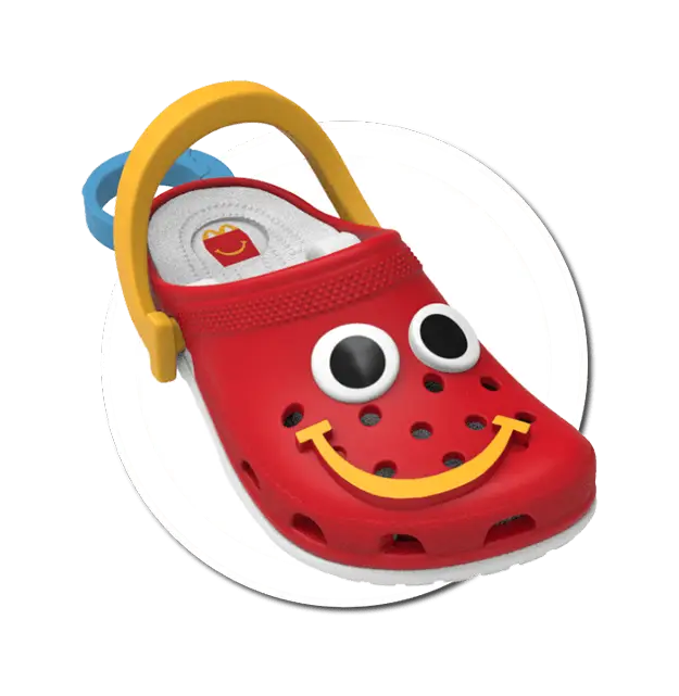 Red Character Crocs Toy