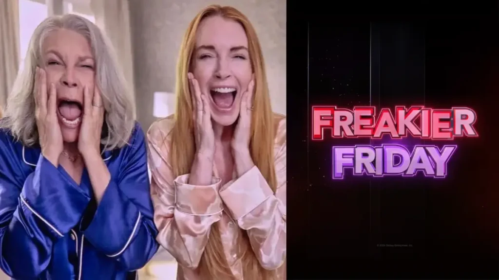 Freakier Friday movie with Jamie Lee Curtis and Lindsay Lohan